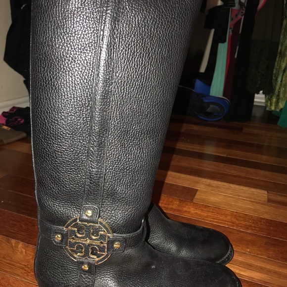 Tory Burch Riding Boots **like new** - Picture 4 of 8